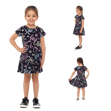 5911-125 Платье для девочки