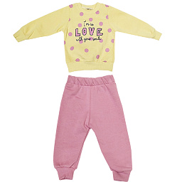 26286 Костюм для девочки утепленный