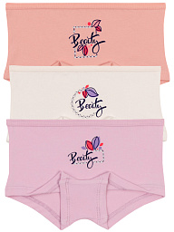 5888 Трусы шорты для девочек многоцвет (BAYKAR)