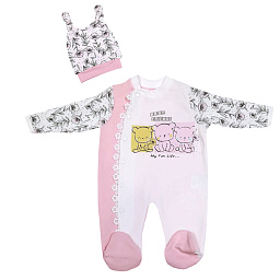 4417 Комбинезон+шапочка