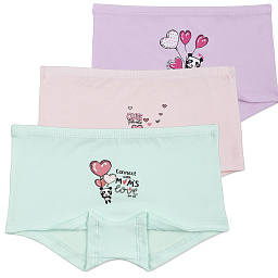 5358 Трусы шорты девочка многоцвет (BAYKAR)