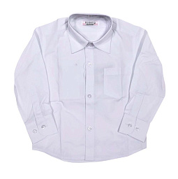 С1 Рубашка для мальчика белая