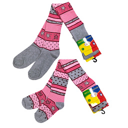 К46 Колготки для девочки (полоска)