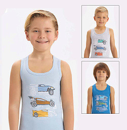 2662 Майка для мальчика многоцвет (BAYKAR)