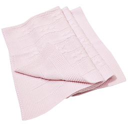 1002 Плед вязанный