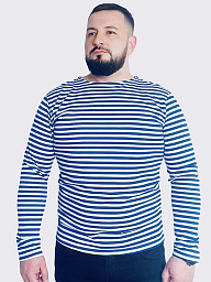 206/194 Тельняшка мужская с начесом