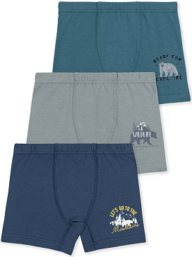 3554 Боксеры для мальчиков многоцвет (BAYKAR)