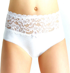 5940-01 Трусы для девочек с кружевом (BAYKAR)