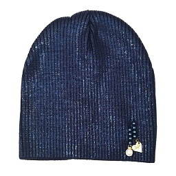 МД-026 Шапка для девочек люрекс