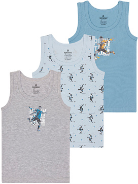 2520 Майка для мальчика многоцвет (BAYKAR)