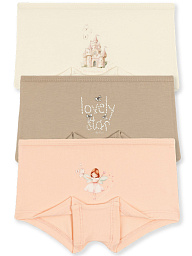 5740 Трусы шорты девочка многоцвет (BAYKAR)