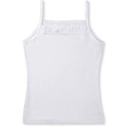 4220-01 Майка для девочки белая (BAYKAR)