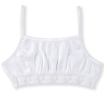 4467-01 Топ для девочки белый (BAYKAR)