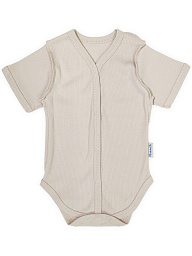 159/522 Боди кор/рук.однотон (интерлок)