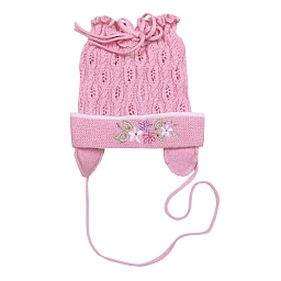 D-4 Шапка вязаная для девочки