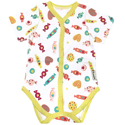 54/373 Боди короткий рукав интерлок