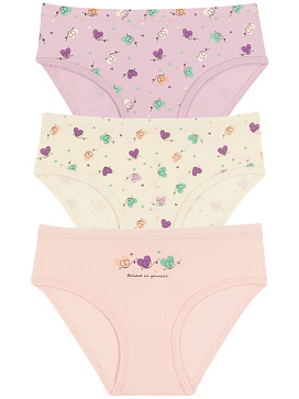 5746 Трусы для девочки многоцвет (BAYKAR)