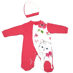 61501 Комбинезон+шапочка