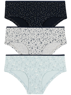 7826 Трусы для девочек многоцвет (BAYKAR)