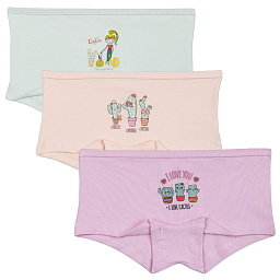 5326 Трусы шорты девочка многоцвет (BAYKAR)