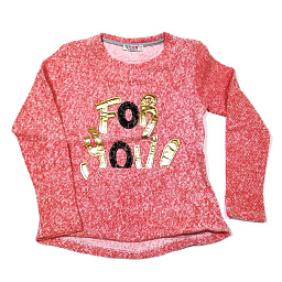 9470 Джемпер девочка утепленный