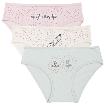 5372 Трусы для девочек многоцвет (BAYKAR)