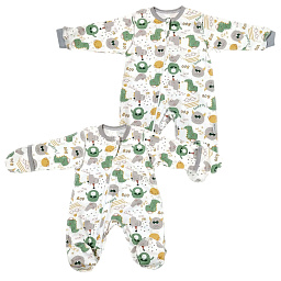 36/415 Комбинезон интерлок (с молнией)