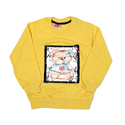 1544/3 Кофта для девочки (мишка)