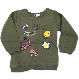 30838 Джемпер для девочки утепленный